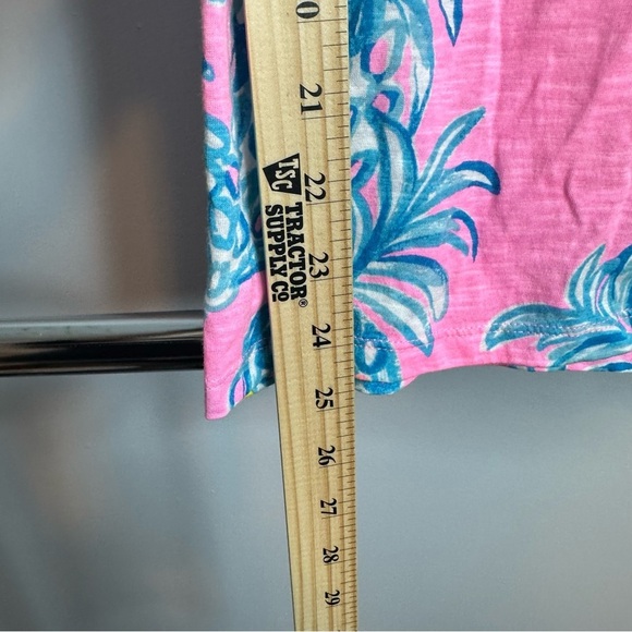 Lilly Pulitzer Essie Sleeveless Top Pelican Pink Beat The Heat Womens Size SMALL - Picture 8 of 11